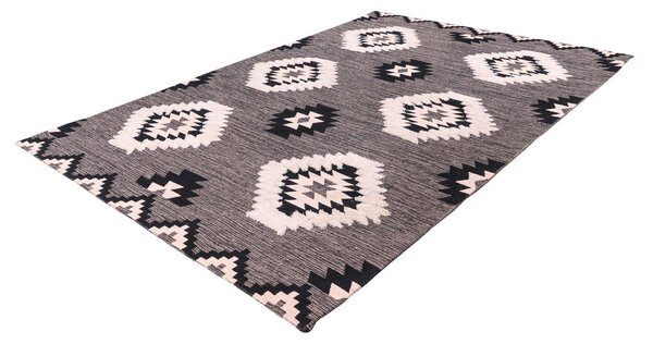 KOBEREC TKANÝ NA PLOCHO, 80/150 cm šedá Kayoom - Online Only koberce & rohožky, Online Only