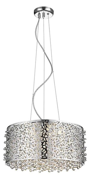 Klausen 142003 - LED Stmívatelný křišťálový lustr na lanku FOREST 5xLED/5W/230V