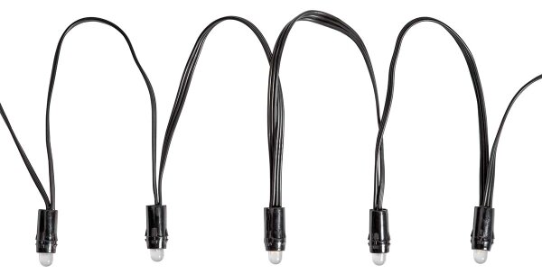 Nedis WIFILP01C48 - LED RGB Venkovní vánoční řetěz 48xLED 13,8m IP65 Wi-Fi Tuya