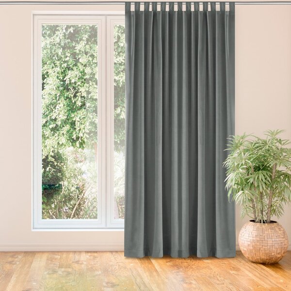 Antracitový závěs 200x270 cm Vila – Homede