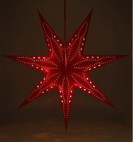 Retlux - LED Vánoční dekorace LED/3xAA červená