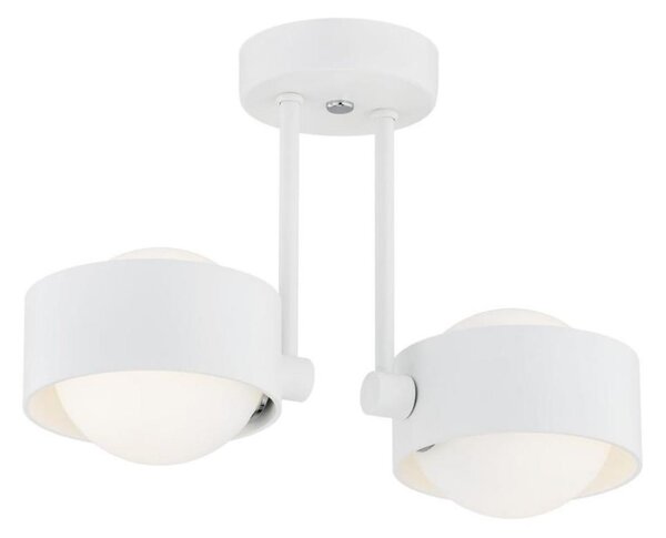 Argon 7088 - Lustr na tyči MASSIMO PLUS 2xG9/6W/230V bílá