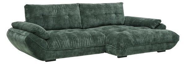 SEDACÍ SOUPRAVA, textil, tmavě zelená - Sedací soupravy