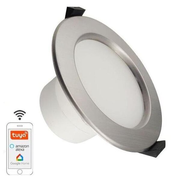 LED Stmívatelné koupelnové svítidlo LED/10W/230V 3000K-6500K Wi-Fi Tuya IP44