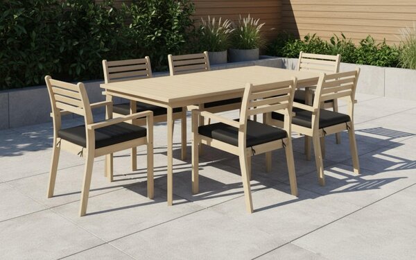 ZAHRADNÍ SESTAVA dřevo, plast Ambia Garden - Online Only zahradní nábytek, Online Only