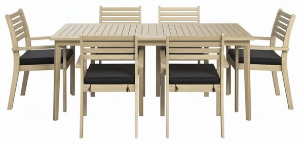 ZAHRADNÍ SESTAVA dřevo, plast Ambia Garden - Online Only zahradní nábytek, Online Only