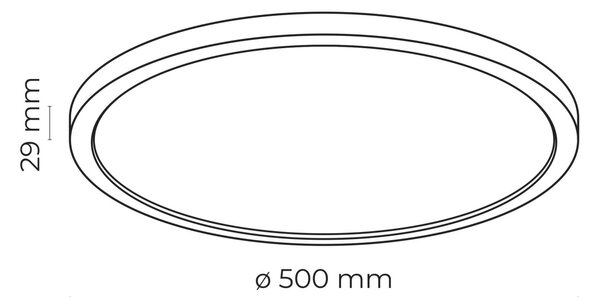Koupelnové LED svítidlo TK 6905 AQUA CCT černá IP54