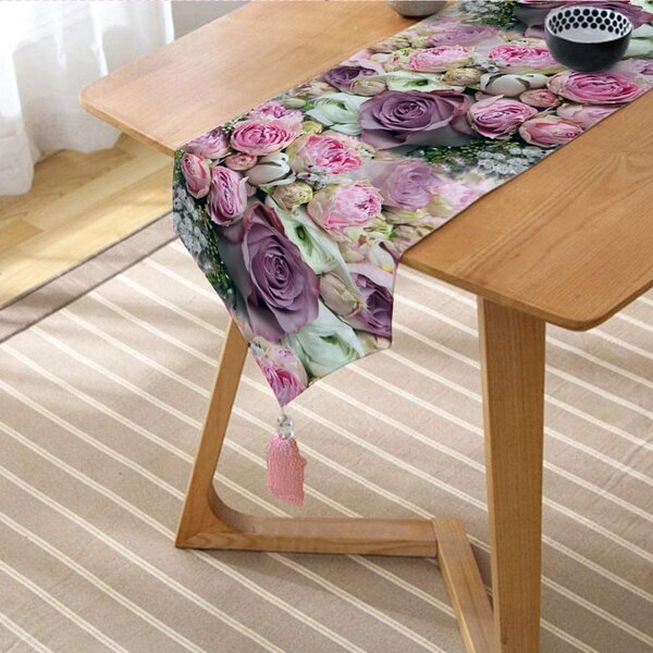 Běhoun na stůl 45x140 cm Roses – Mila Home