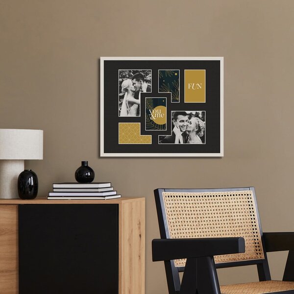 Rámeček 42x52 cm Kyoto Black – Styler