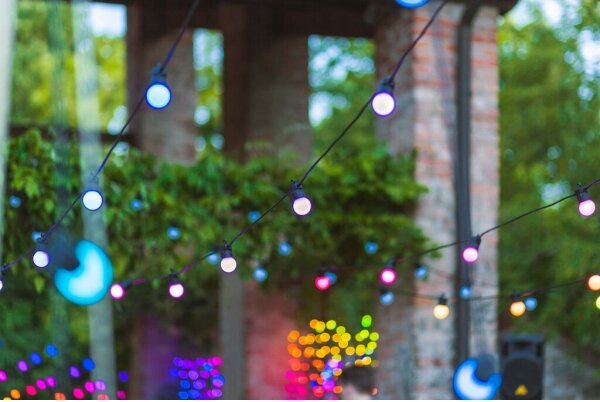 Twinkly TWF020STP-BEU - LED RGB Venkovní dekorační řetěz 20xLED 14m IP44 Wi-Fi