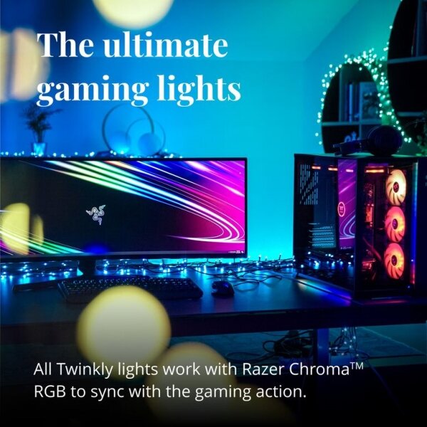 Twinkly TWS250SPP-BEU - LED RGB Venkovní řetěz 250xLED 23,5m IP44 Wi-Fi