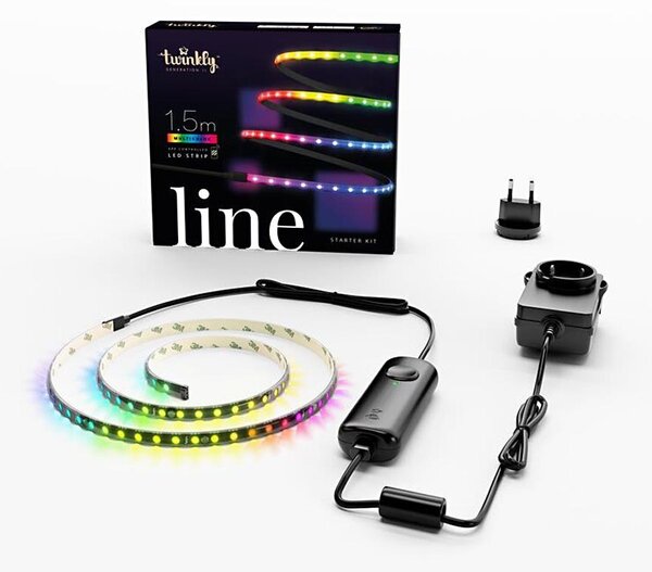Twinkly TWL100STW-BEU - LED RGB Stmívatelný pásek LINE 100xLED 1,5 m Wi-Fi