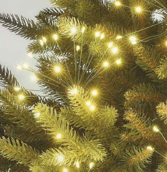 LED řetěz 300xLED 5,2+3 m teplá bílá