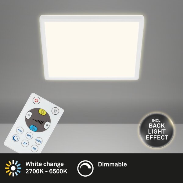 Briloner 7081-016 - LED Stmívatelné stropní svítidlo SLIM LED/18W/230V + DO