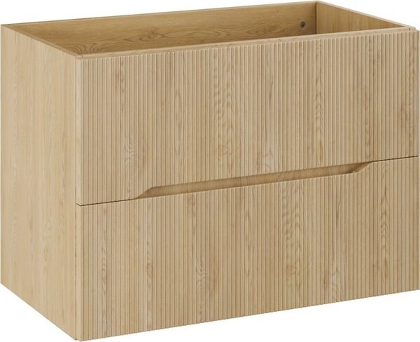 Comad Koupelnová sestava Nordic s deskou a skříňkami 80 cm dub cremona