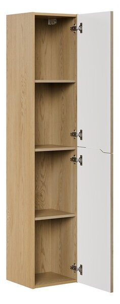 Comad Koupelnová sestava Nordic River s deskou, umyvadly a skříňkami 120 cm dub cremona
