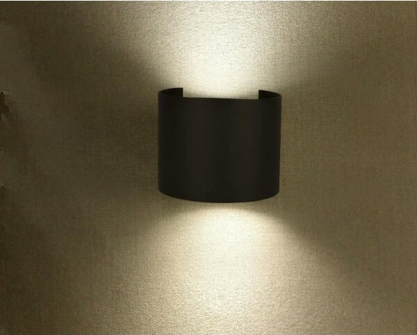 LED Venkovní nástěnné svítidlo LED/6W/230V 4000K IP65 černá