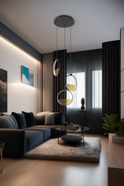 Sikrea LED Designové závěsné svítidlo TOY - s monturou Barva: jantarová, Ovládání, řízení: ON/OFF (bez stmívání)