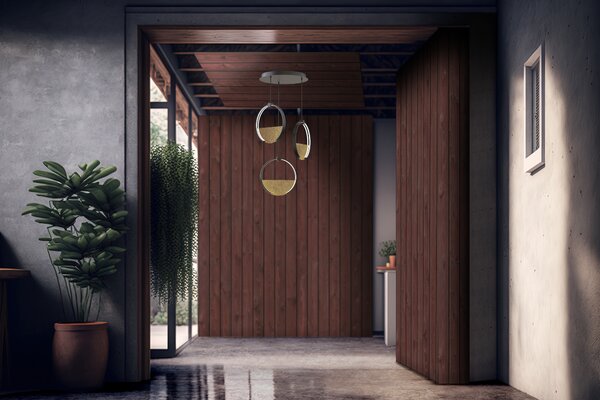 Sikrea LED Designové závěsné svítidlo TOY - s monturou Barva: jantarová, Ovládání, řízení: ON/OFF (bez stmívání)