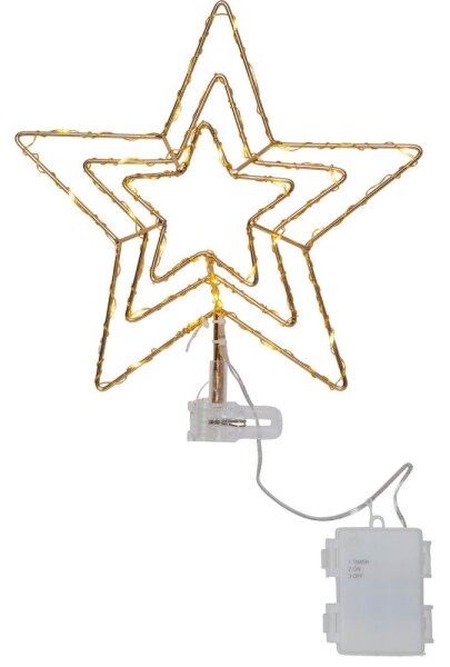 Eglo 411274 - LED Venkovní vánoční dekorace TOPSY 30xLED/0,06W/3xAA IP44