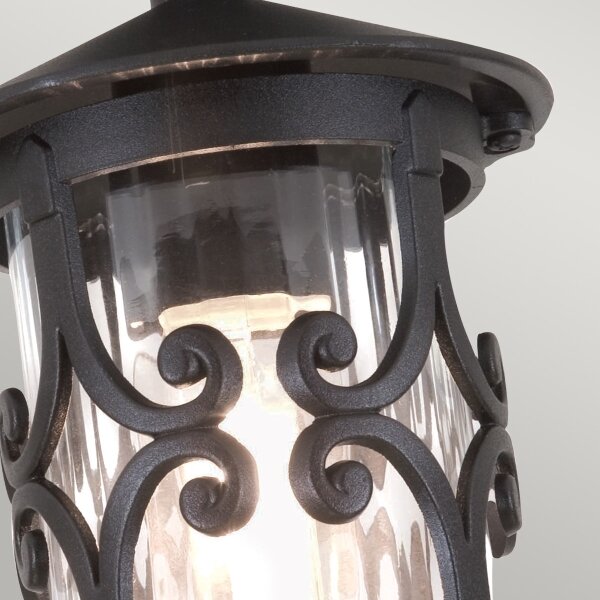 Elstead BL13A-BLACK - Venkovní svítidlo HEREFORD 1xE27/100W/230V IP23 černá