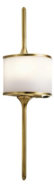 Kichler KL-MONA-S-NBR - LED Koupelnové svítidlo MONA 2xG9/3,5W/230V IP44 mosaz