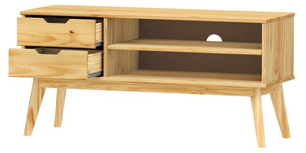 TV stolek 2 zásuvky BONITO lak