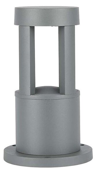 LED Venkovní lampa LED/10W/230V 25cm 6400K IP65 šedá