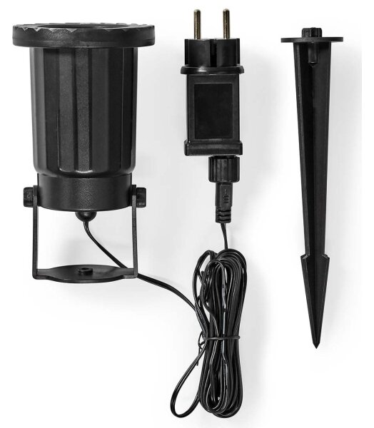 Nedis CLPR1 - LED Vánoční venkovní projektor sněhových vloček 5W/230V IP44