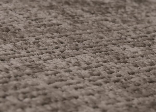 Relaxační křeslo HWC-C76, houpací křeslo s podnožkou, potah: tkanina chenille (465 g/m²), barva: světle šedá, konstrukce: bílá