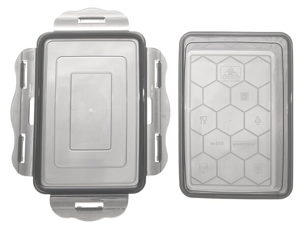 Dóza GREY s těsněním 0,85 l