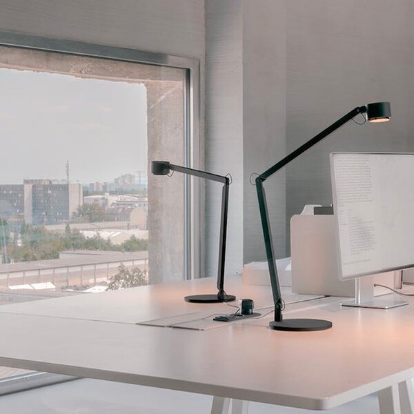 Wästberg designové stolní lampy W227 Winkel Alu Base