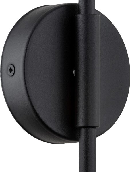 Argon 8009 - Nástěnná lampa AVALONE 1xE27/15W/230V 57 cm černá/zlatá