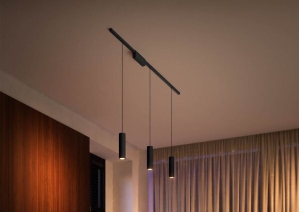 Philips - LED RGB Stm. lustr do lištového systému Hue PERIFO LED RGB/5,2W/24V
