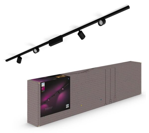 Philips-SADA 4xLED Stmívatelné svítidlo do lištového systému Hue LED/20,8W/230V