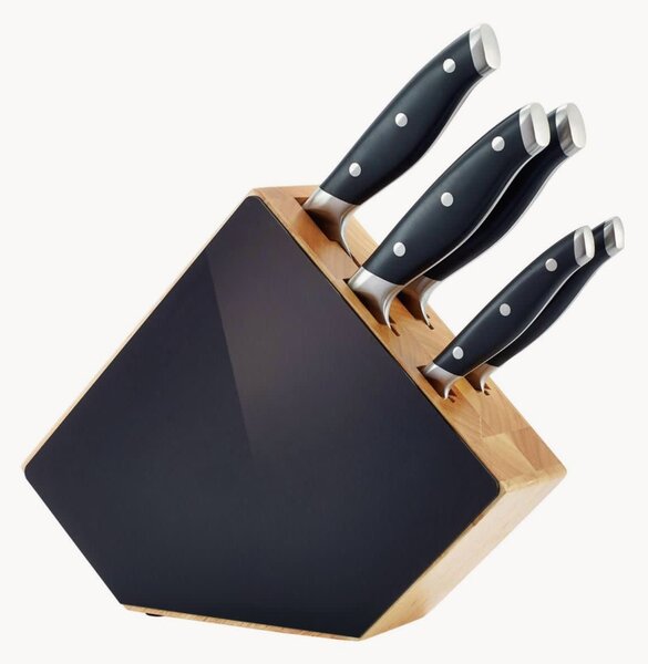 Sada kuchyňských nožů s dřevěným stojanem Grand Chef, 6 dílů