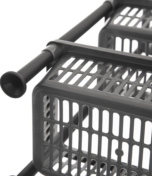 Regál GREY 4 patra