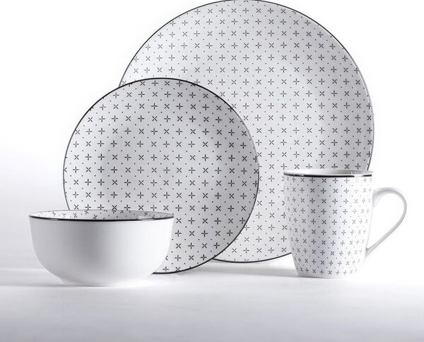 Porcelánová jídelní souprava LISBON 16 ks
