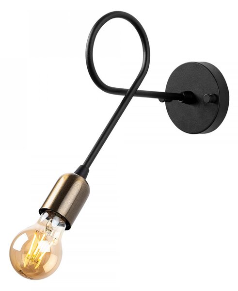 Opviq Nástěnná lampa Viraj černá