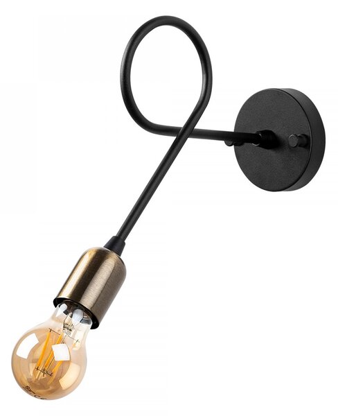 Opviq Nástěnná lampa Viraj černá