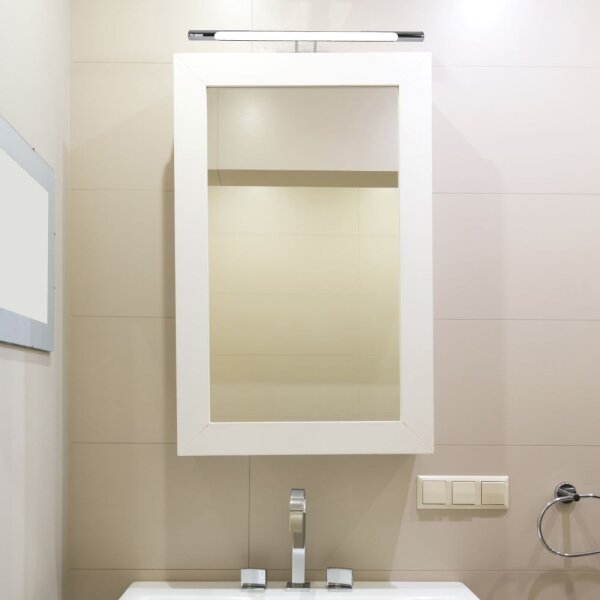 LED Osvětlení zrcadla LED/9W/230V 3000K 50cm lesklý chrom