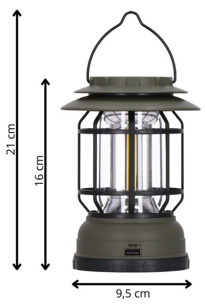 Nabíjecí lampa SPRINGOS CS0123