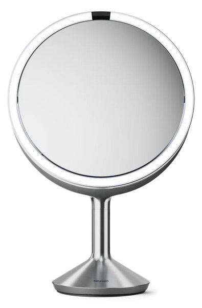 Kosmetické zrcátko Simplehuman Sensor TRIO MAX, DUAL LED osvětlení, 1x/5x/10, síťové