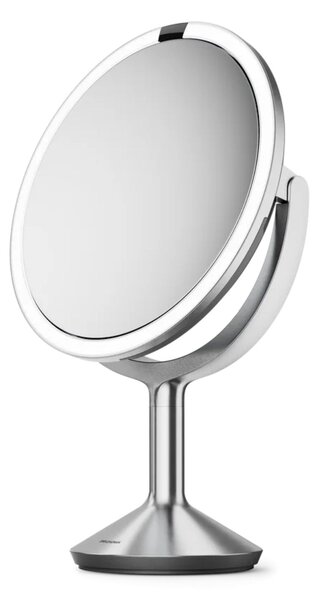 Kosmetické zrcátko Simplehuman Sensor TRIO MAX, DUAL LED osvětlení, 1x/5x/10, síťové