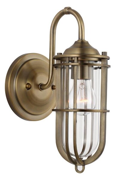 Feiss QN-URBANREST1 - Venkovní nástěnné svítidlo URBAN 1xE27/60W/230V IP44 bronz