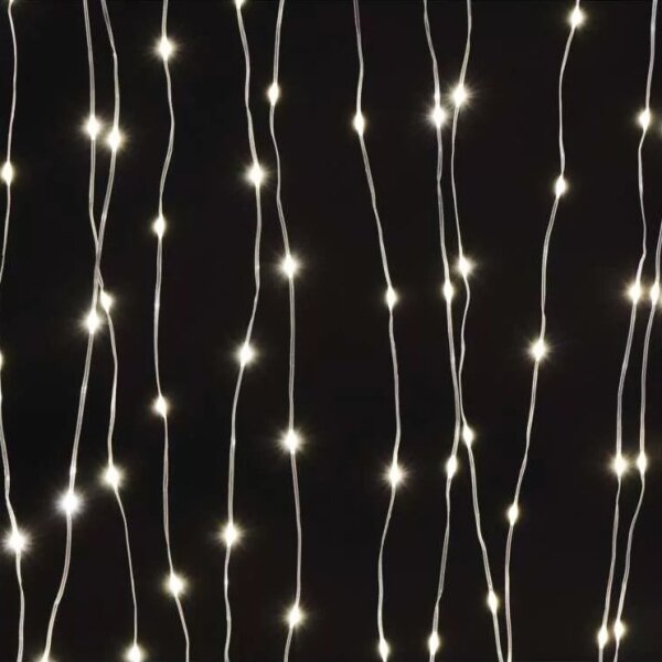 LED Venkovní řetěz 240xLED/8 funkcí 6,7 m IP44 teplá bílá