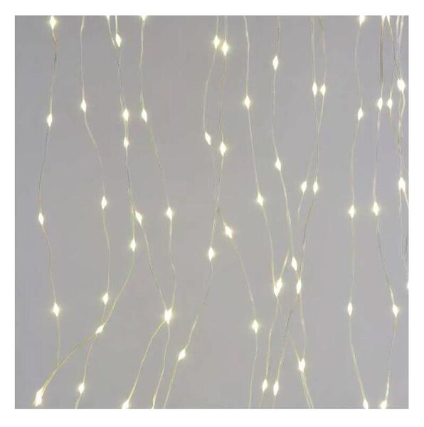 LED Venkovní řetěz 300xLED/8 funkcí 5,9 m IP44 teplá bílá