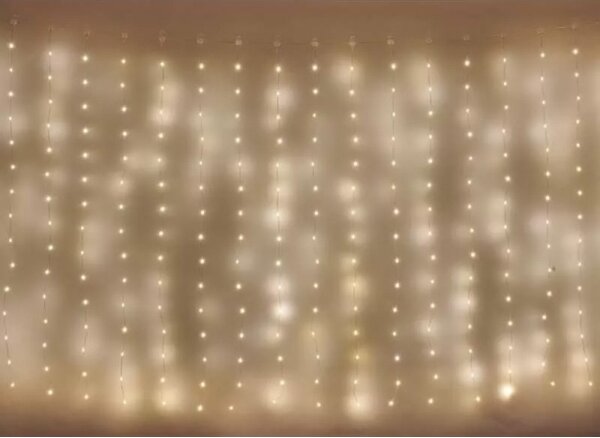 LED Venkovní řetěz 240xLED/8 funkcí 6,7 m IP44 teplá bílá