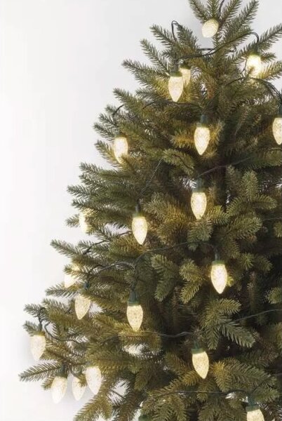 LED Venkovní vánoční řetěz 50xLED/8 funkcí 14,8 m IP44 teplá bílá