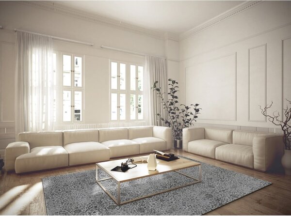 Šedý vlněný koberec 133x190 cm Claudine – Agnella